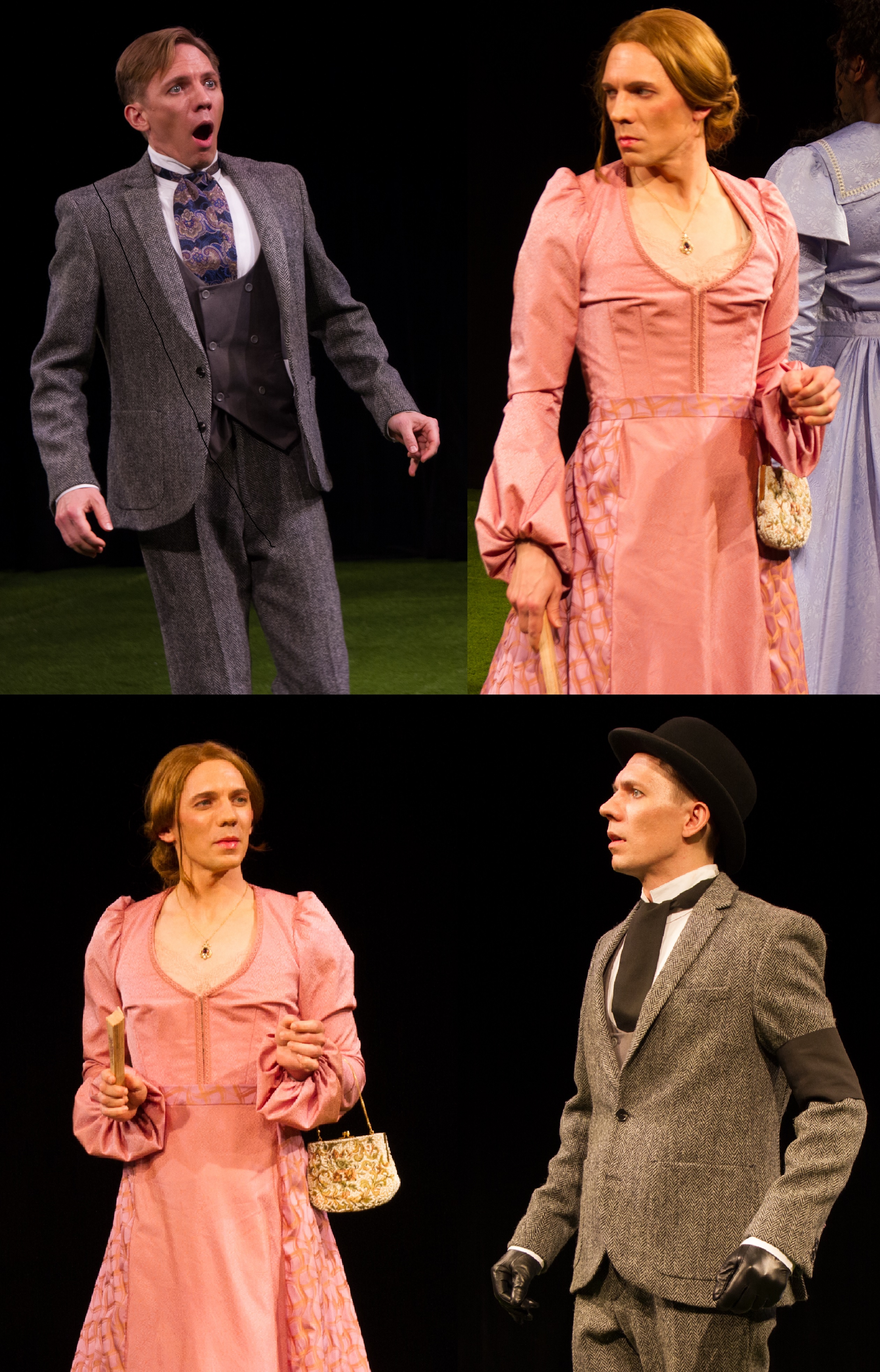 Jack and Gwendolyn in The Importance of Being Earnest